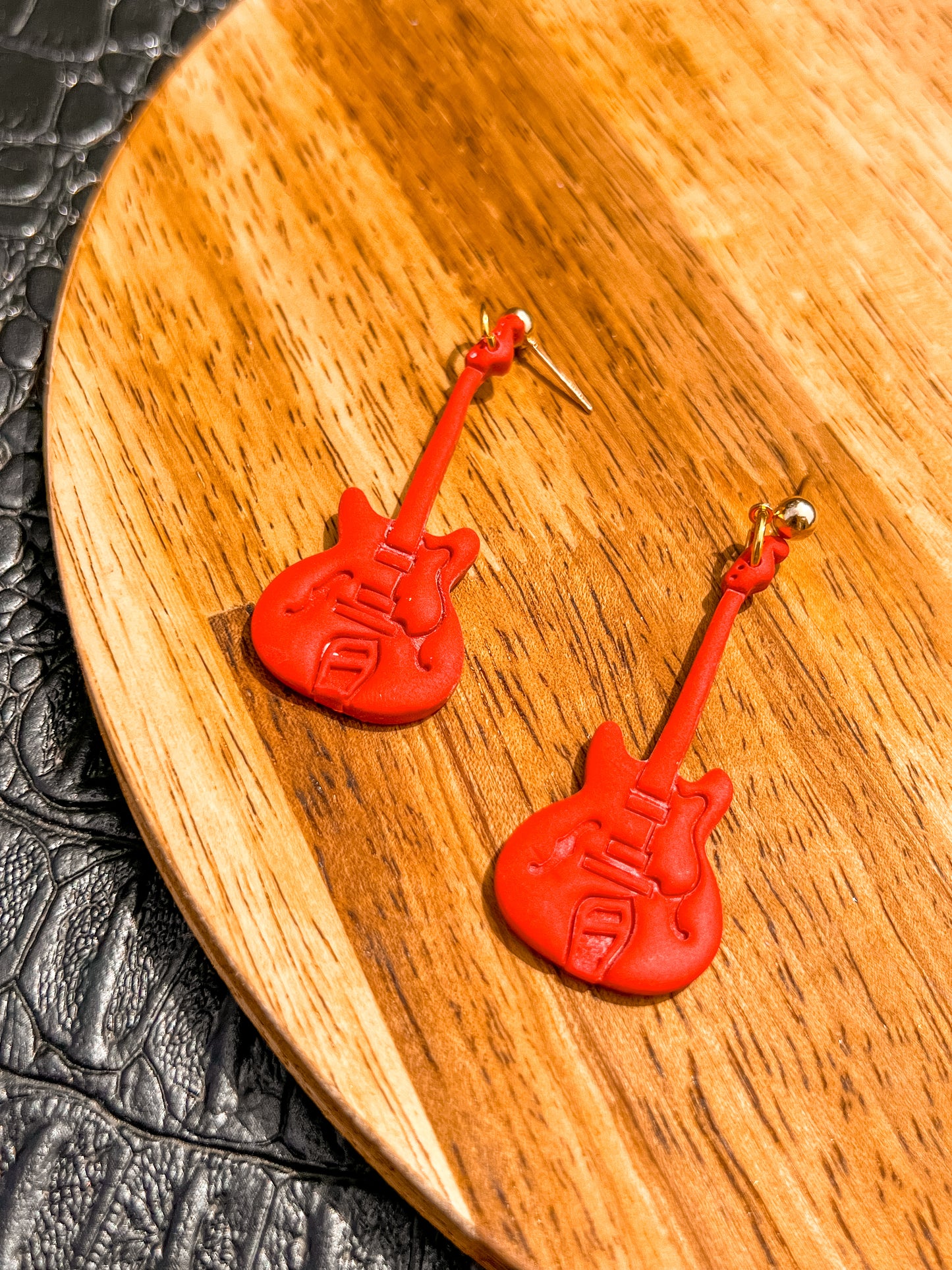 Red Guitar Dangles