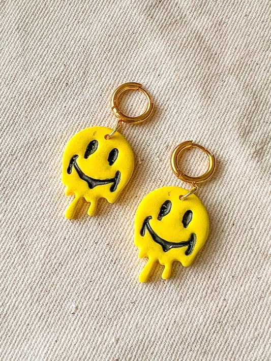 Drippy Retro Happy Face