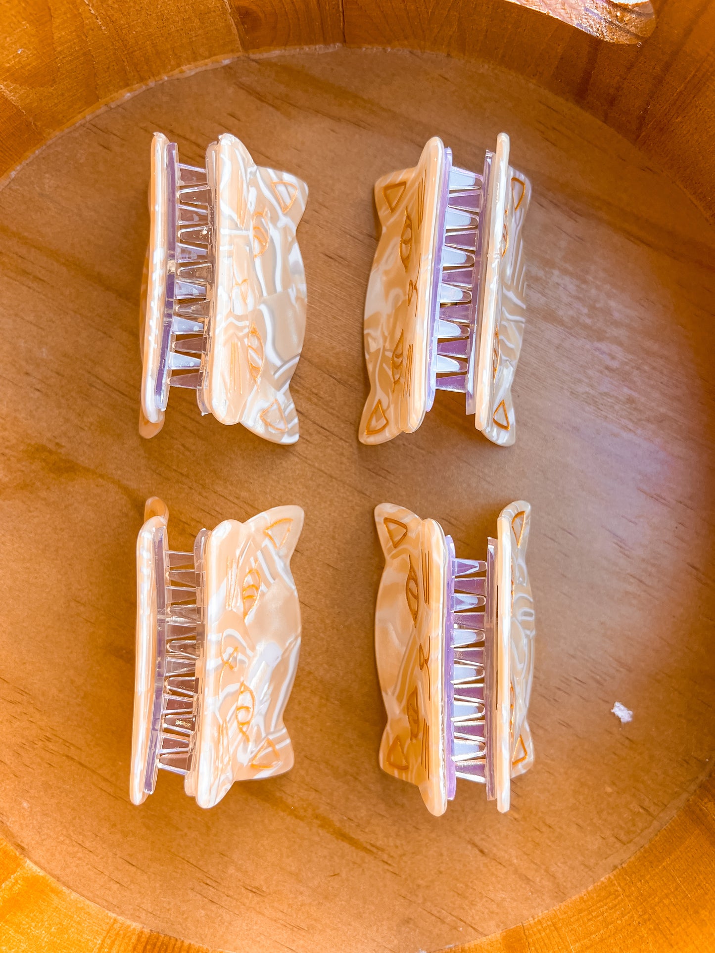 Cat Acrylic Claw Hair Clip