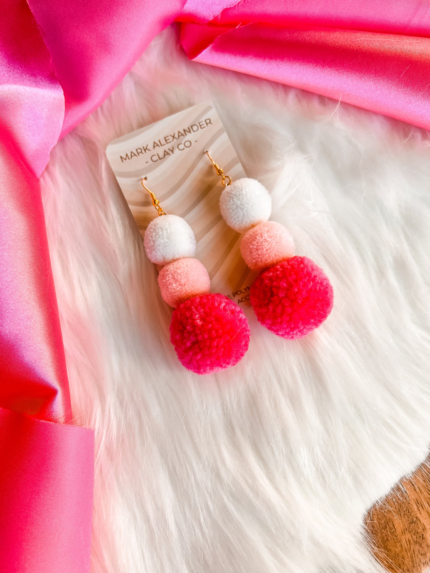 Stacked Puff Dangles
