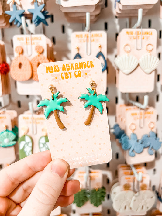 Palm Tree Dangles