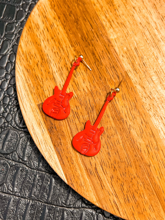 Red Guitar Dangles