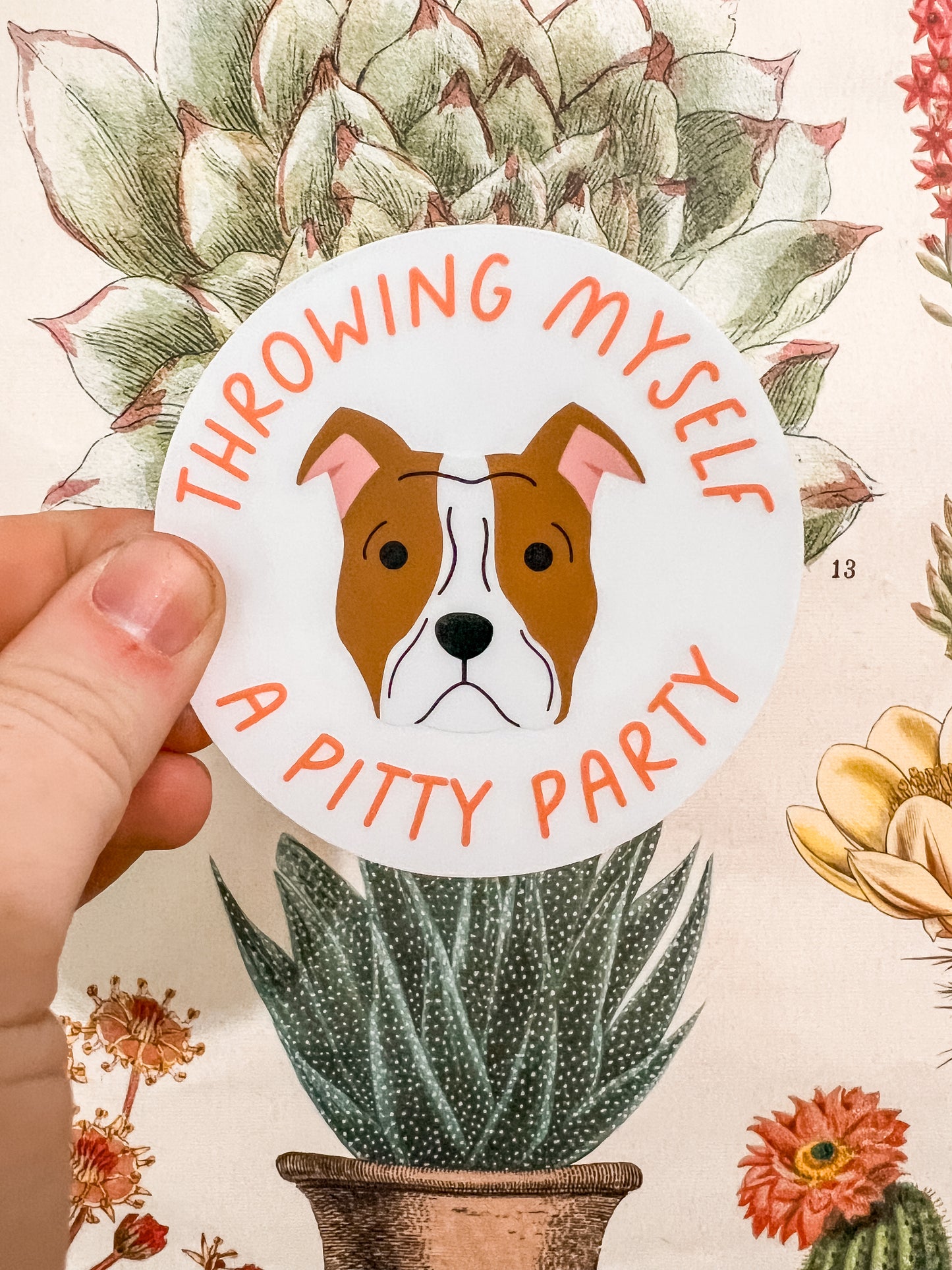 Pitty Party Sticker