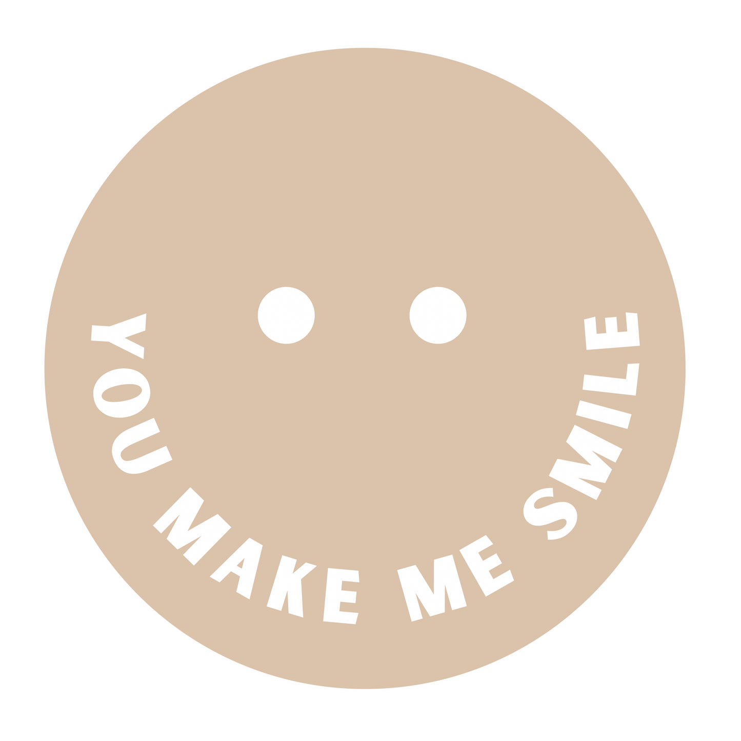 Make Me Smile Sticker